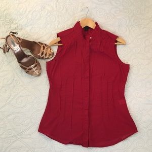 Express button down tank